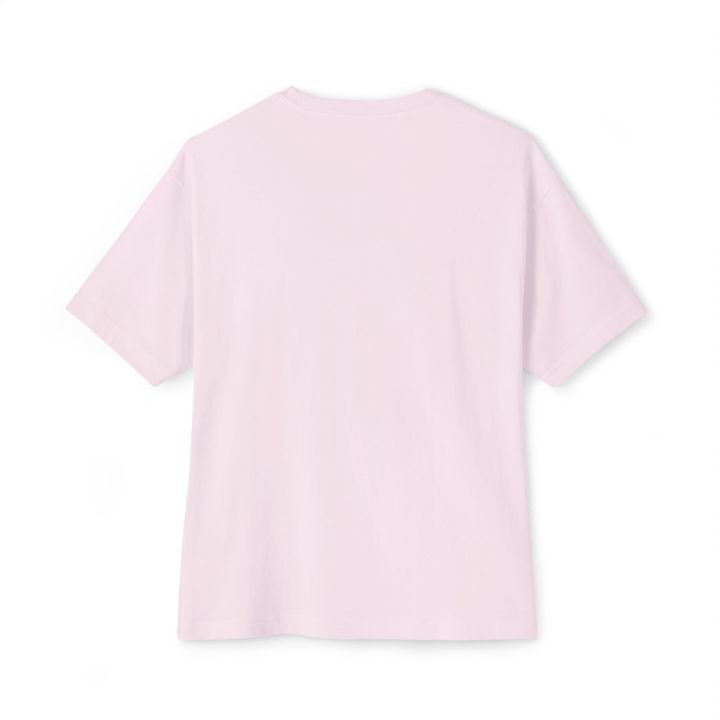 Smiley Face/Lightning Bolt Design - Oversized Tee