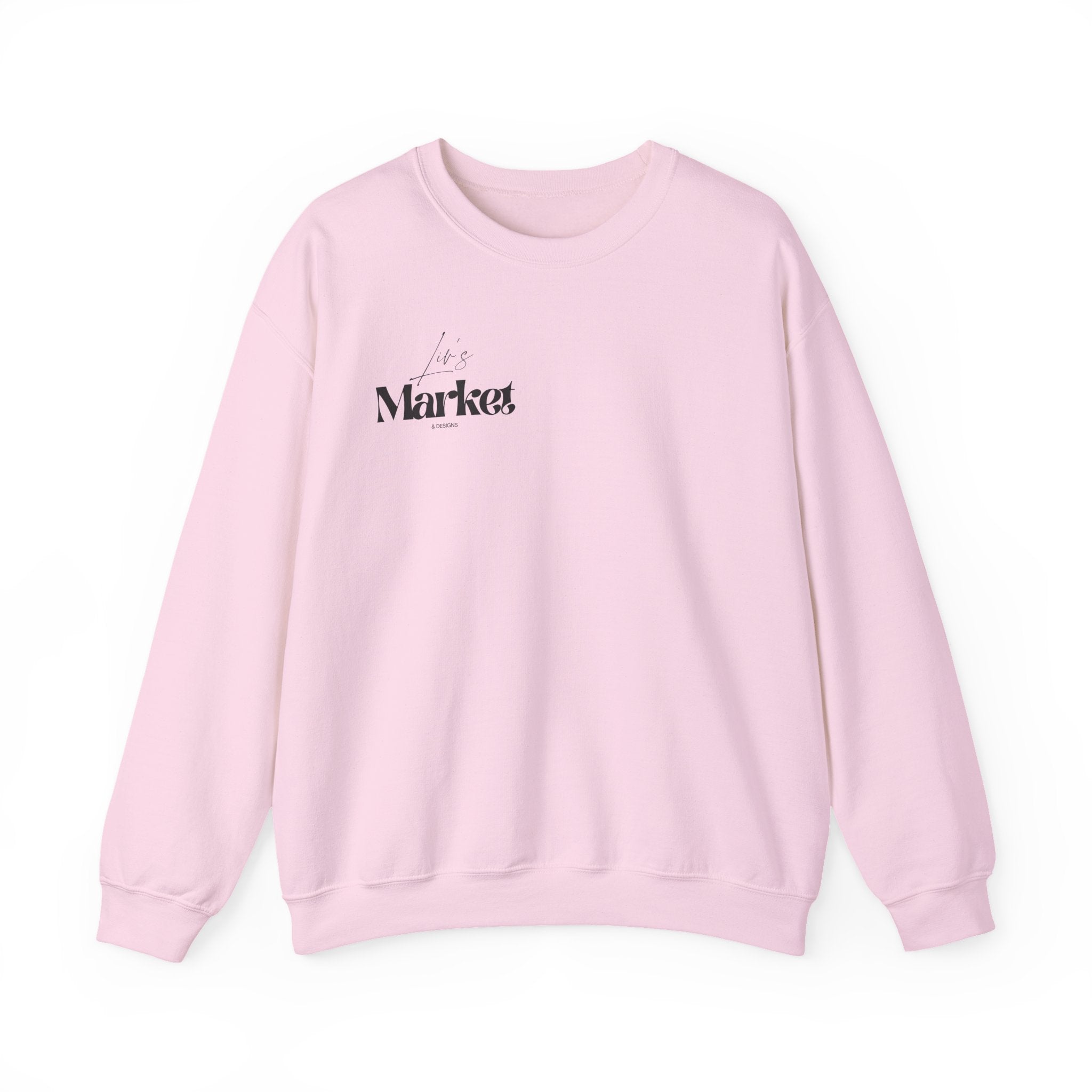 "Liv's Market & Designs" LOGO- Crewneck Sweatshirt