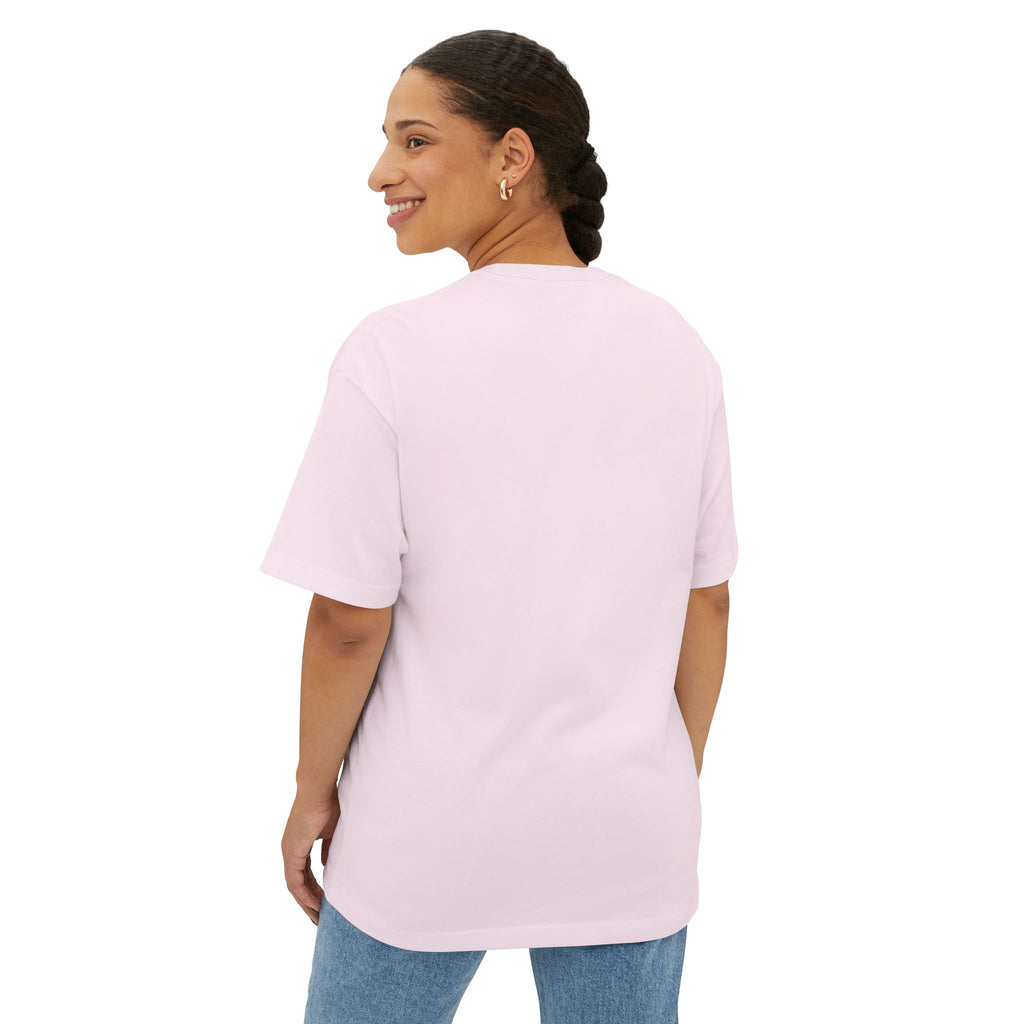 Smiley Face/Lightning Bolt Design - Oversized Tee