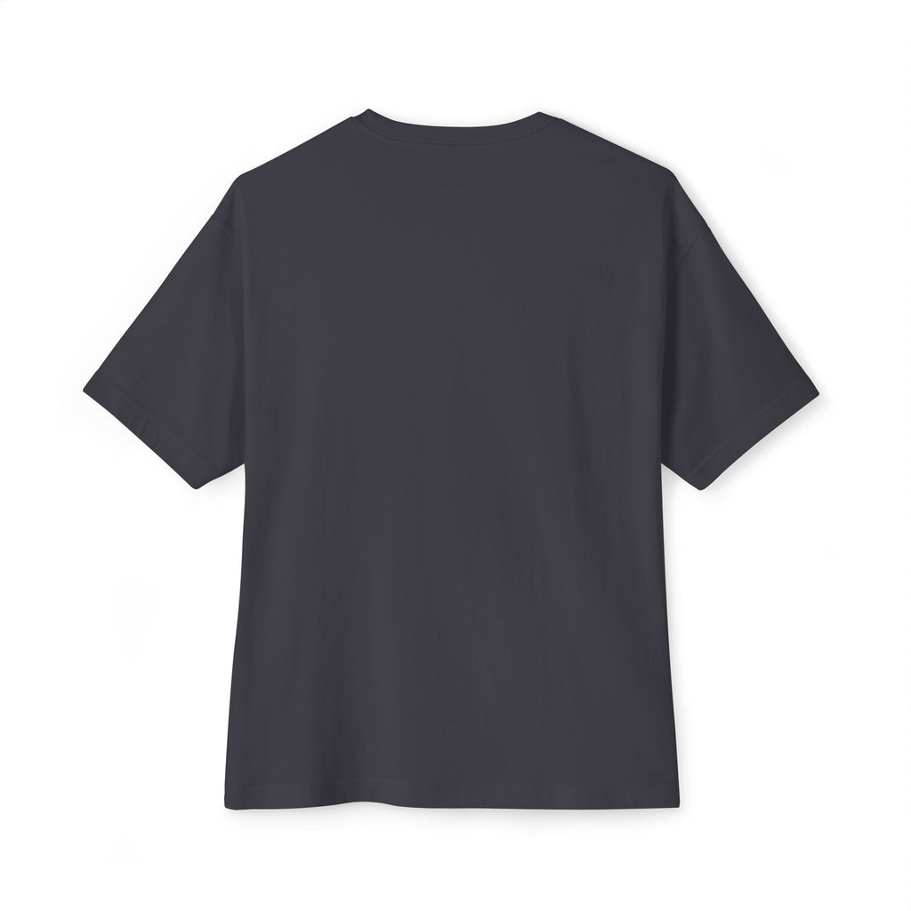 Smiley Face/Lightning Bolt Design - Oversized Tee