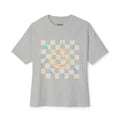 Smiley Face/Lightning Bolt Design - Oversized Tee