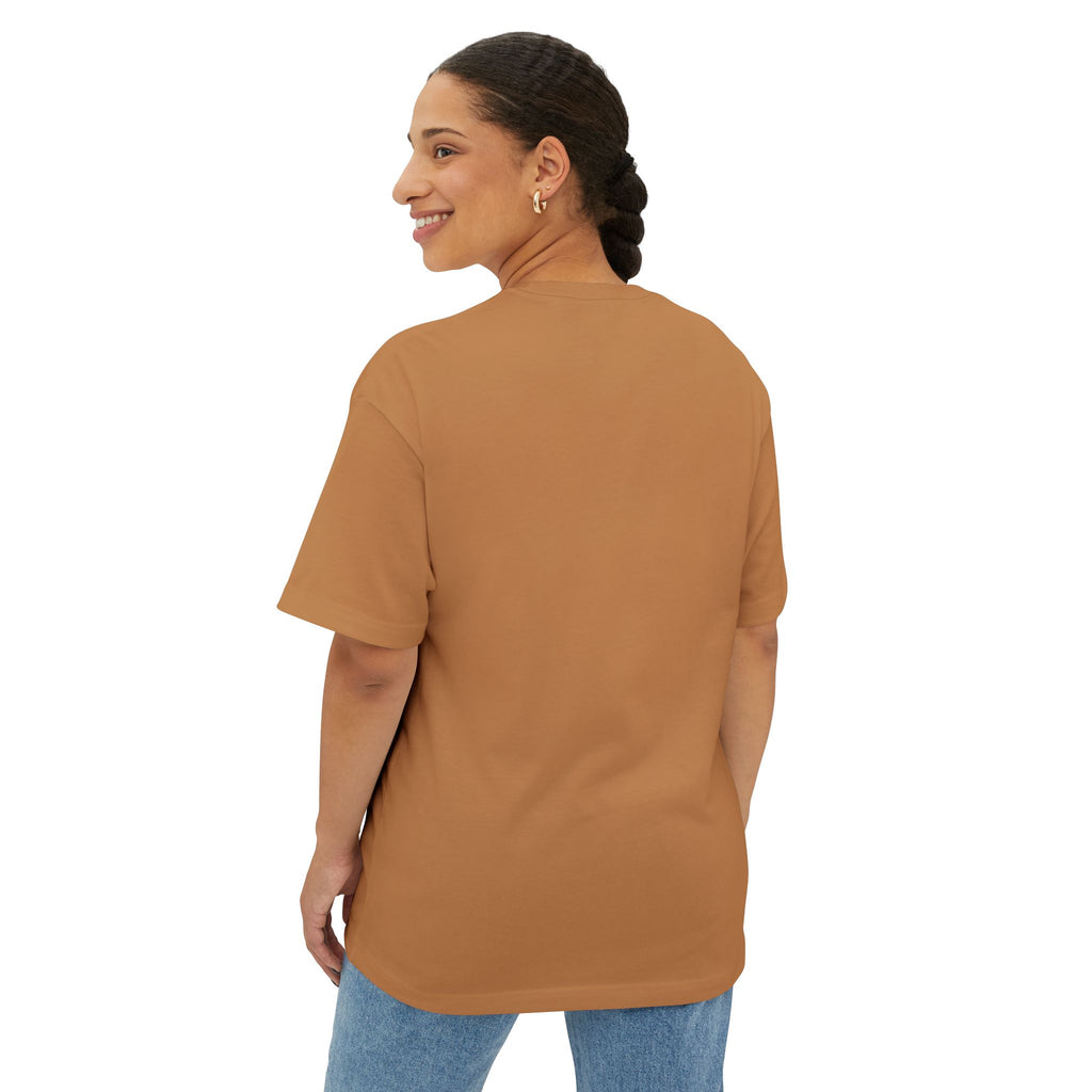 Smiley Face/Lightning Bolt Design - Oversized Tee