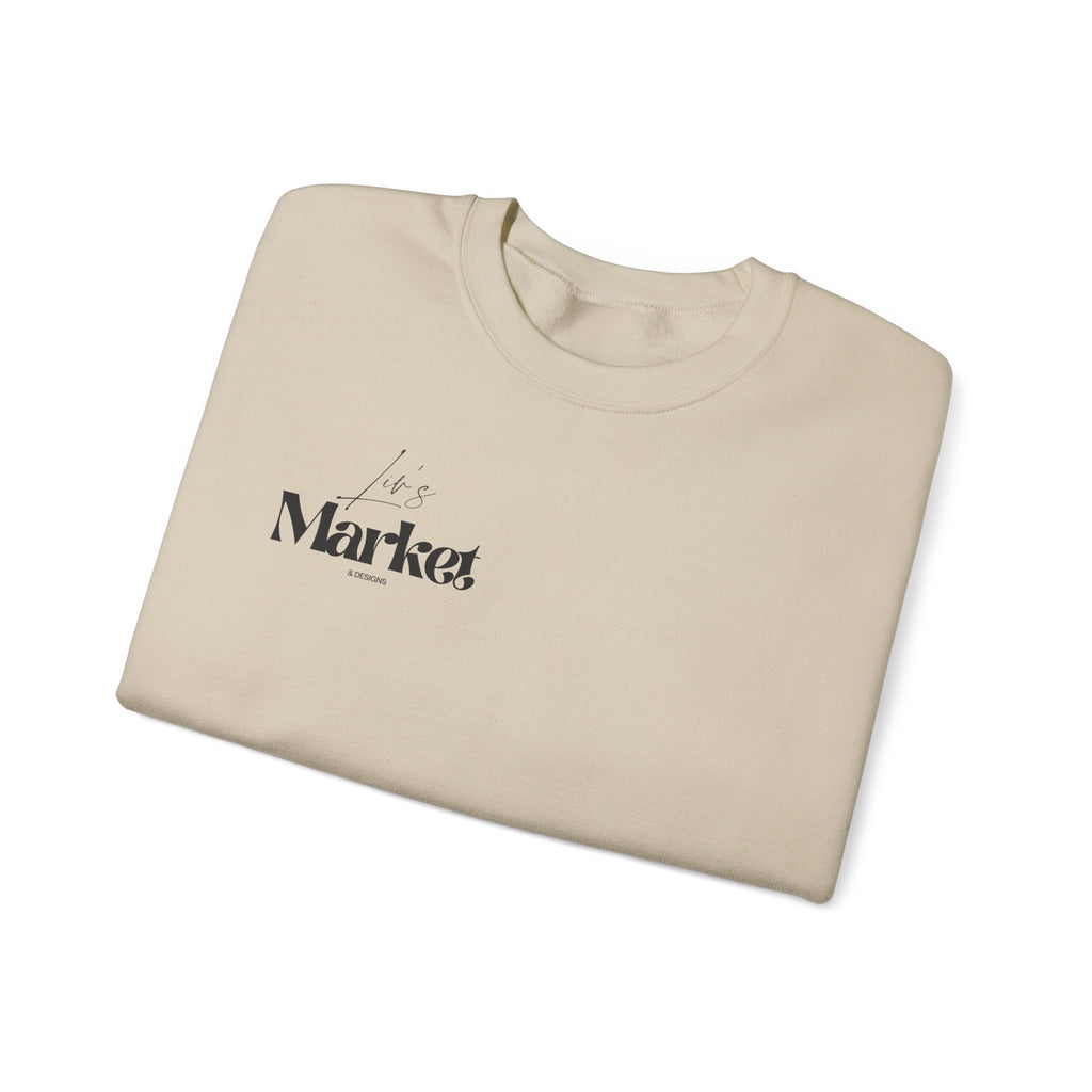 "Liv's Market & Designs" LOGO- Crewneck Sweatshirt